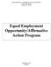Equal Employment Opportunity/Affirmative Action Program