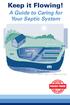 Keep it Flowing! A Guide to Caring for Your Septic System