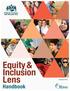Equity and Inclusion Lens Handbook 1