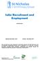 Safer Recruitment and Employment