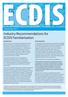 Industry Recommendations for ECDIS Familiarisation