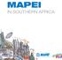 MAPEI IN SOUTHERN AFRICA