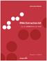 RNA EXTRACTION KIT DIAGENODE. Instruction Manual. RNA Extraction kit. Cat. No. C (AL ) Version 1 /