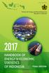 2017 HANDBOOK OF ENERGY & ECONOMIC STATISTICS