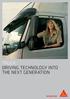 TRUCK DRIVING TECHNOLOGY INTO THE NEXT GENERATION
