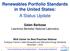 Renewables Portfolio Standards in the United States: A Status Update