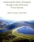 Analysing the Value of Pumped Storage in the 2020 Irish Power System. Aidan Cummins, Luke Dillon