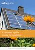 A consumer s guide to solar pv installation