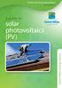 solar photovoltaics (PV)