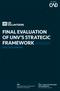 FINAL EVALUATION OF UNV S STRATEGIC FRAMEWORK