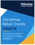 Inspire. Christmas Retail Trends AUSTRALIA. Capturing last minute shoppers for Christmas 2016, delivery trends and the rise of Afterpay