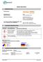 Safety Data Sheet 1 IDENTIFICATION. Product Name: Registration No.: Chemical Family: Organic substituted uracil. Manufacturer/Supplier: