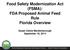 Food Safety Modernization Act (FSMA): FDA Proposed Animal Feed Rule Florida Overview. Susan Caime Mardenborough September 18, 2014