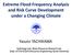 Extreme Flood Frequency Analysis and Risk Curve Development under a Changing Climate