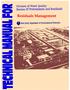 BUREAU OF PRETREATMENT AND RESIDUALS. TECHNICAL MANUAL for RESIDUALS MANAGEMENT