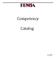 Competency Catalog June 2010