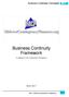 Business Continuity Framework