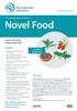 Novel Food. Updated Programme. The Experts