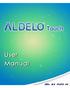 Aldelo Touch User Manual