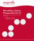 MicroPlex Library Preparation kit v2