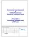 Environmental Impact Assessment for TASNEE Petrochemicals Ethylene and Polyethylene Projects