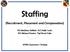 Staffing. (Recruitment, Placement and Compensation) SSG Matthew Shifflett, SGT Hollie Craft, SPC Michael Painter, TSgt Brent Feller