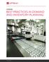 Best practices in demand and inventory planning