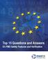 Top 15 Questions and Answers. EU FMD Safety Features and Verification
