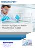 Germany Syringes and Needles Market Outlook to 2021