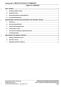 Section 08 CONSTUCTION DOCUMENTS TABLE OF CONTENTS