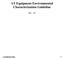 AT Equipment Environmental Characterization Guideline