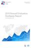 2016 Annual Evaluation Synthesis Report