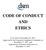 CODE OF CONDUCT AND ETHICS