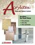 Acrylitex... the Final Finish. One process One day One contractor. Distributed By