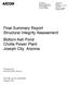Final Summary Report Structural Integrity Assessment Bottom Ash Pond Cholla Power Plant Joseph City, Arizona