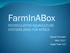 FarmInABox RECIRCULATION AQUACULTURE SYSTEMS (RAS) FOR AFRICA. David Fincham WAC 2017 Cape Town ICC