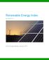 Renewable Energy Index. December 2017