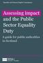 Assessing impact and the Public Sector Equality Duty Prejudice and