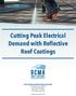 Cutting Peak Electrical Demand with Reflective Roof Coatings