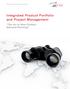 Integrated Product Portfolio and Project Management