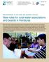 New roles for rural water associations and boards in Honduras
