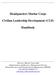 Headquarters Marine Corps. Civilian Leadership Development (CLD) Handbook