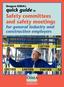 quick guide to Safety committees and safety meetings