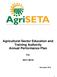 Agricultural Sector Education and Training Authority Annual Performance Plan. For