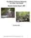 The Effects of Pollution Reduction on a Wild Trout Stream. Baseline Studies Report: 2005