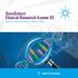 SureSelect Clinical Research Exome V2 Definitive Answers Where it Matters Most