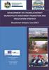 DEVELOPMENT OF UTHUKELA DISTRICT MUNICIPALITY INVESTMENT PROMOTION AND FACILITATION STRATEGY Situational Analysis: June 2013