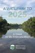 A WATERWAY TO. A Vision for the Anacostia River