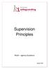 Supervision Principles