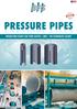 PRESSURE PIPES PRODUCTION PLANTS FOR YOUR SUCCESS BFS THE TECHNOLOGY PRESSURE PIPES